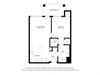 Oaks Landing_1 Bedroom - 1B